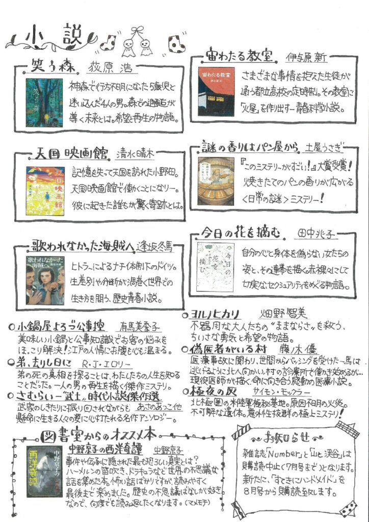 図書室だより　<新刊案内>no.84